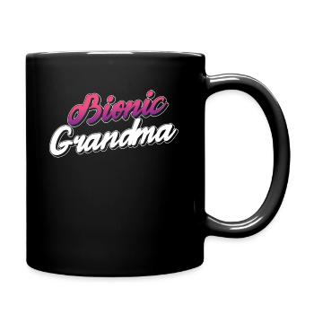 Bionische Hüftchirurgie Oma-design Für Die - Full Colour Mug - black - Right