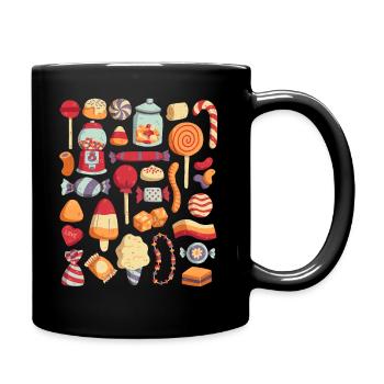 Sweets - Full Colour Mug - black - Right