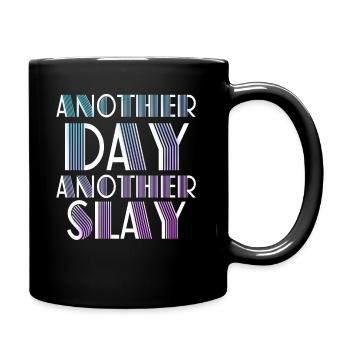 Another Day Another Slay Motivational - Full Colour Mug - black - Right