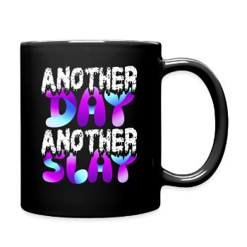 Another Day Another Slay Motivational - Full Colour Mug - black - Right