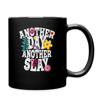 Another Day Another Slay Motivational - Full Colour Mug - black - Right