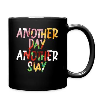 Another Day Another Slay Motivational - Full Colour Mug - black - Right
