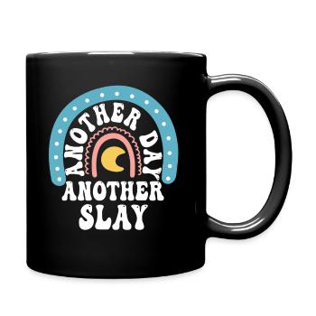 Another Day Another Slay Motivational - Full Colour Mug - black - Right