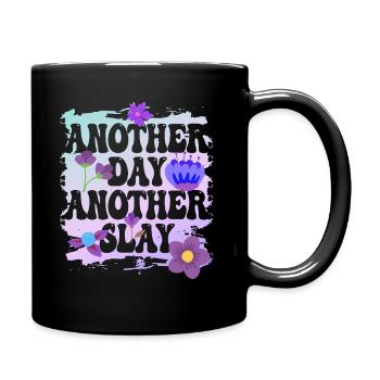 Another Day Another Slay Motivational - Full Colour Mug - black - Right