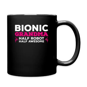 Bionisches Hüft-oma-design Für Einen Überlebenden - Mug uni - noir - Droite