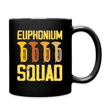 Euphonium Squad - Tasse einfarbig - Schwarz - Rechts