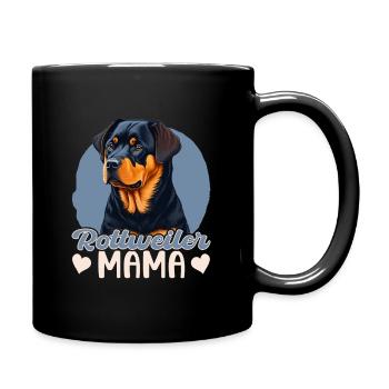 Maman Rottweiler - Mug uni - noir - Droite