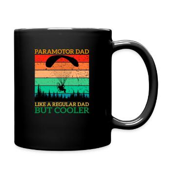 Paramotor Dad Paramotor Pilot Paraglider Lover - Full Colour Mug - black - Right