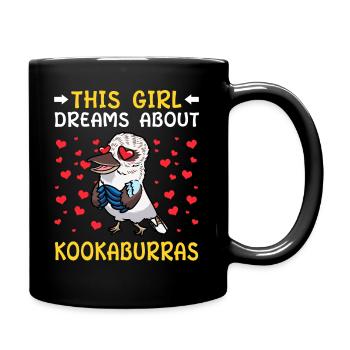 Laughing Hans Vogel Jägerliest - Mug uni - noir - Droite