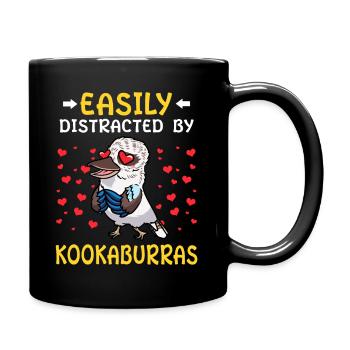 Laughing Hans Vogel Jägerliest - Mug uni - noir - Droite