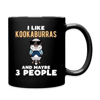 Laughing Hans Vogel Jägerliest - Mug uni - noir - Droite