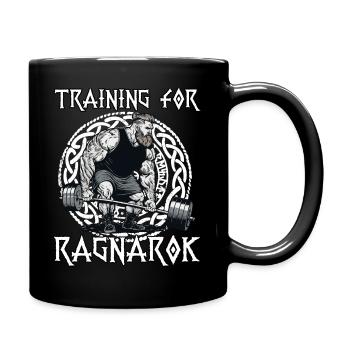 Entraînement viking pour Ragnarok Warrior Vikings - Mug uni - noir - Droite
