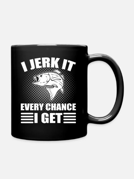 Je le branle à chaque occasion que j’ai marin - Mug uni - noir