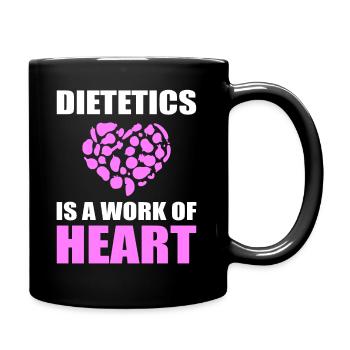 Herzwerk Formateur en santé - Mug uni - noir - Droite
