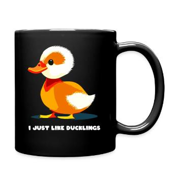 Caneton Mignon Mignon Mignon - Mug uni - noir - Droite