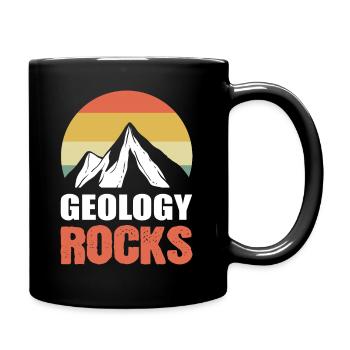 Géologie Roches Géologue - Mug uni - noir - Droite