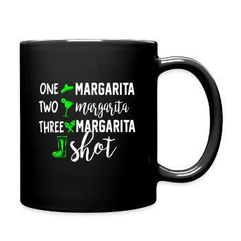 One A Margarita Lover Gift For Country Music Lover - Full Colour Mug - black - Right
