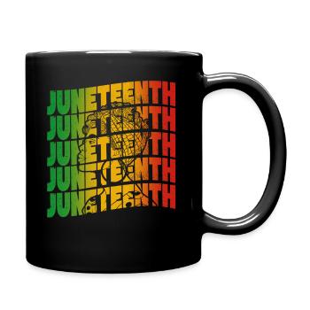 19. Juni 1865: Erinnerung an meine Vorfahren - Tasse einfarbig - Schwarz - Rechts