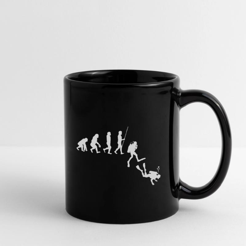 Diving Evolution | Evolution Full Colour Mug
