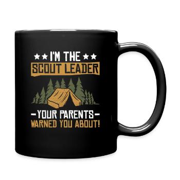 Scout Leader Design Für Einen Scoutmaster Und - Full Colour Mug - black - Right