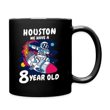 Cadeau 8 ans anniversaire garçon ou fille - Mug uni - noir - Droite