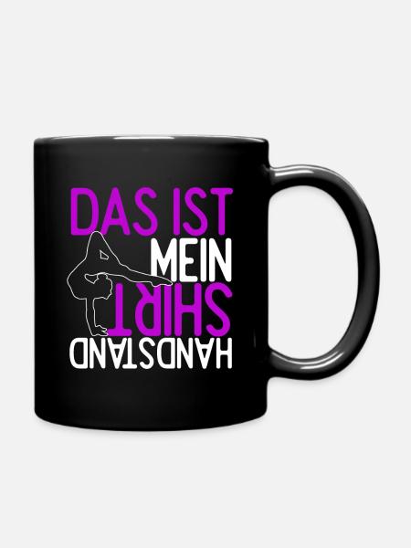 Das Ist Mein Handstand Shirt Sportverein Sport Han - Tasse einfarbig - Schwarz