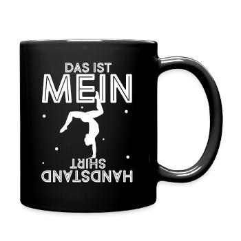 Das Ist Mein Handstand Shirt Sportverein Sport Han - Tasse einfarbig - Schwarz - Rechts