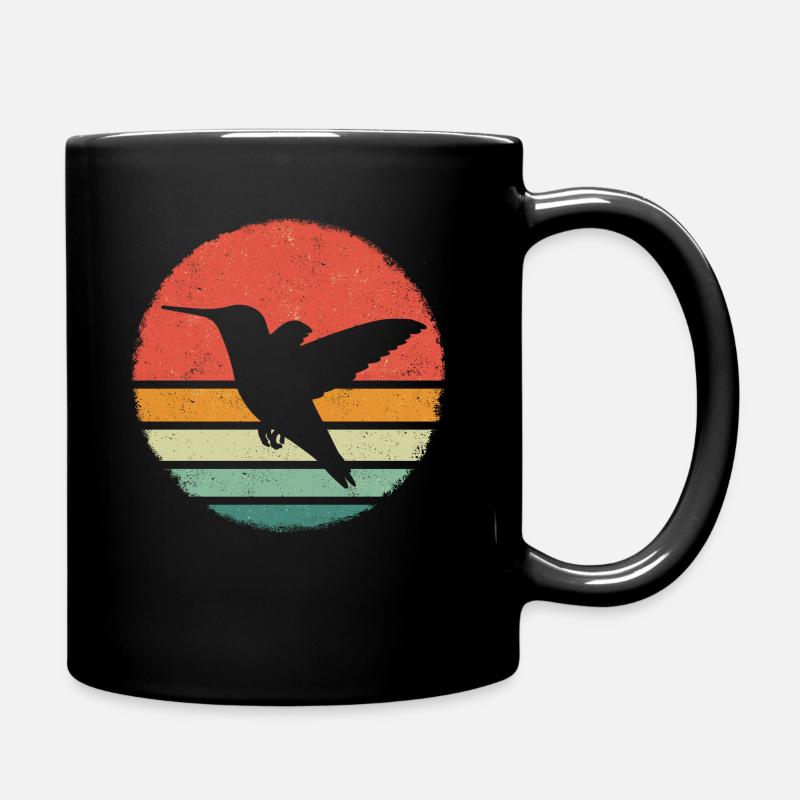 Kolibri Kolibris Vogel Hummingbird Tier - Tasse einfarbig - Schwarz