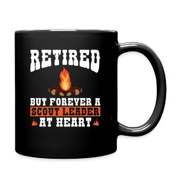 Cub Scout Design Für Einen Pensionierten - Full Colour Mug - black - Right