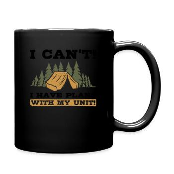Cub Scouting Design Für Einen Pfadfinderführer - Full Colour Mug - black - Right