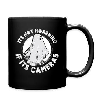 Its not hoarding if its cameras - Full Colour Mug - black - Right