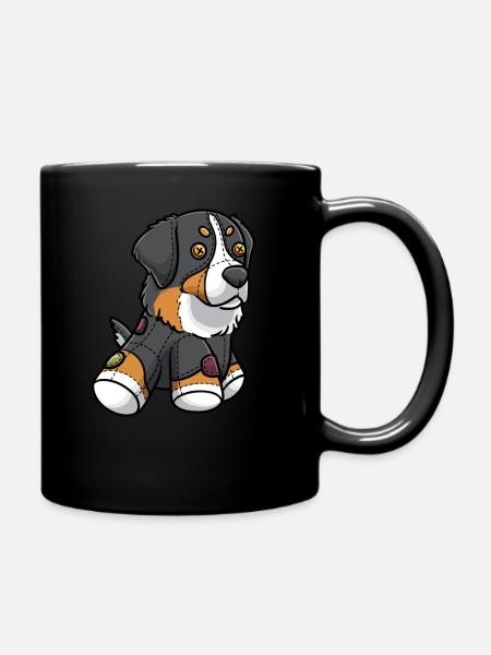 Bernese Mountain Dog Dog Bouvier Bernois As - Mug uni - noir