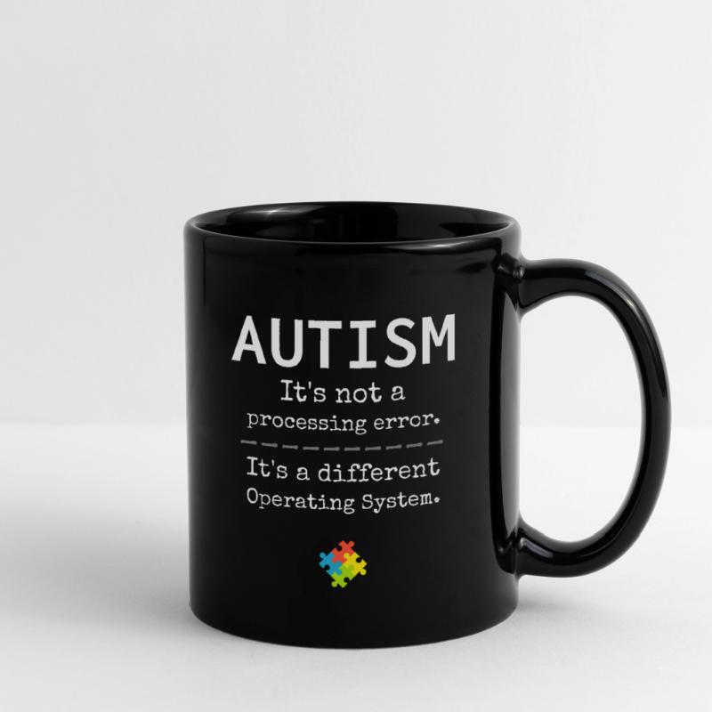 Sensibilisation à l’autisme: c’est un système d’exploitation différent Mug uni