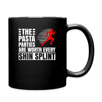 Xc-laufdesign Für Einen Xc-läufer - Full Colour Mug - black - Right