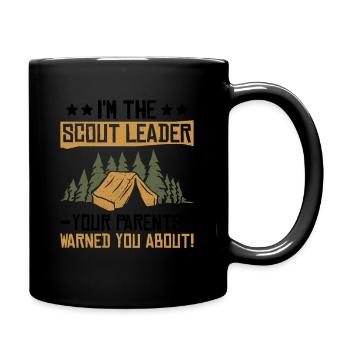 Pfadfinderführer-design Für Einen Jungenmeister - Full Colour Mug - black - Right