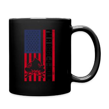 Scout Leader Usa Design Für Einen Patriotischen - Full Colour Mug - black - Right