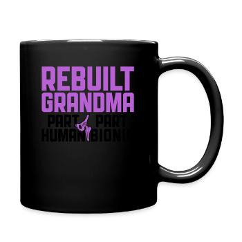 Umgebautes Hüft-opa-design Für Eine Person Nach - Mug uni - noir - Droite