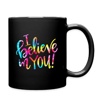Vintage Made In 1989 Distressed Birthday - Full Colour Mug - black - Right