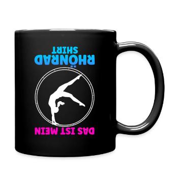 Das Ist Mein Rhönrad Shirt Trainer Sportverein Tur - Tasse einfarbig - Schwarz - Rechts