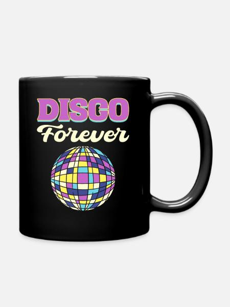 Disco Forever Disco Fanatic - Mug uni - noir