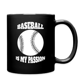 Baseball Baseball Team Baseballer Baseball Player - Full Colour Mug - black - Right