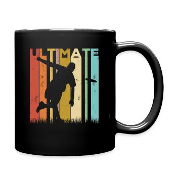 Ultimate Frisbee Frolf Disc Golf Flying Disc Sport - Mug uni - noir - Droite