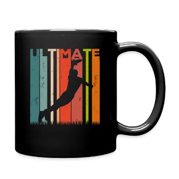 Ultimate Frisbee Frolf Disc Golf Flying Disc Sport - Mug uni - noir - Droite