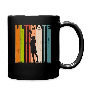 Ultimate Frisbee Frolf Disc Golf Flying Disc Sport - Mug uni - noir - Droite