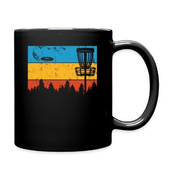 Ultimate Frisbee Frolf Disc Golf Flying Disc Sport - Mug uni - noir - Droite