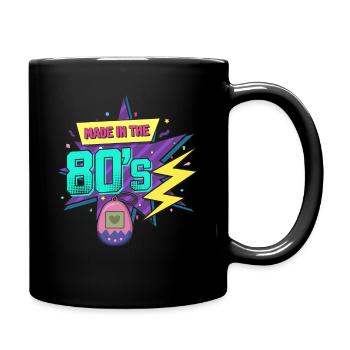 80's The 80s Music - Full Colour Mug - black - Right