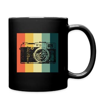 Photographie Vintage Retro Lovers Camera - Mug uni - noir - Droite