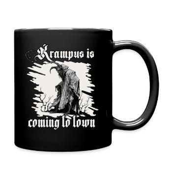 Krampus T-Shirt für die gruseligste Zeit des - Tasse einfarbig - Schwarz - Rechts
