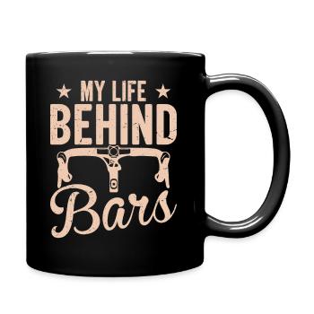 My life behind bars - Full Colour Mug - black - Right