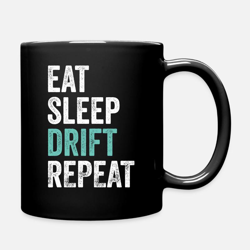 Eat Sleep Drift Repeat Drift Race Outfit Men - Full Colour Mug - black